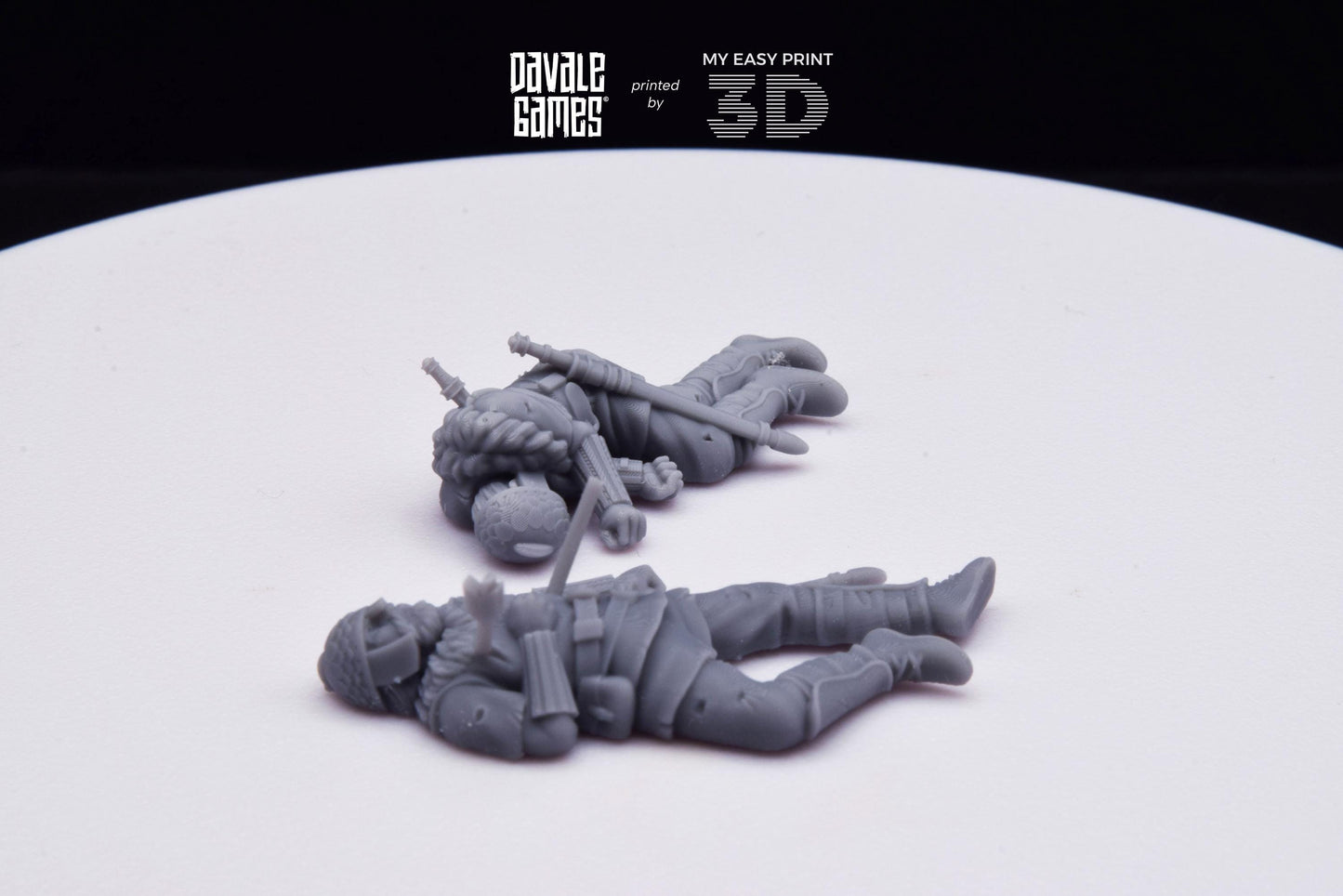Gepids Casualties - Davale Games - Historical games - 3D Printed with high quality resin