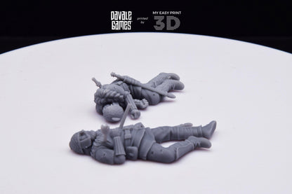 Gepids Casualties - Davale Games - Historical games - 3D Printed with high quality resin