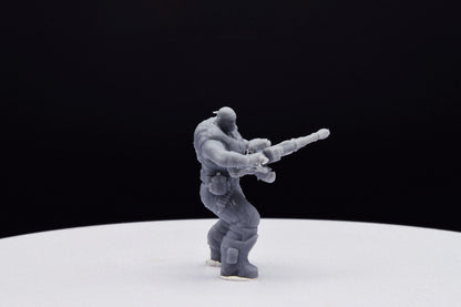 Gears Of War Augustus Cole Summer Ot Miniature - TheSTLSmith - 3D Printed with high quality resin for Skirmish/D&D games