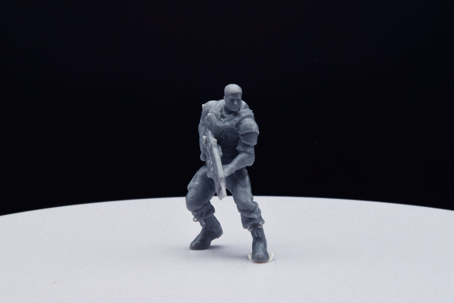 Gears Of War COG JD Fenix Ot Miniature - TheSTLSmith - 3D Printed with high quality resin for Skirmish/D&D games