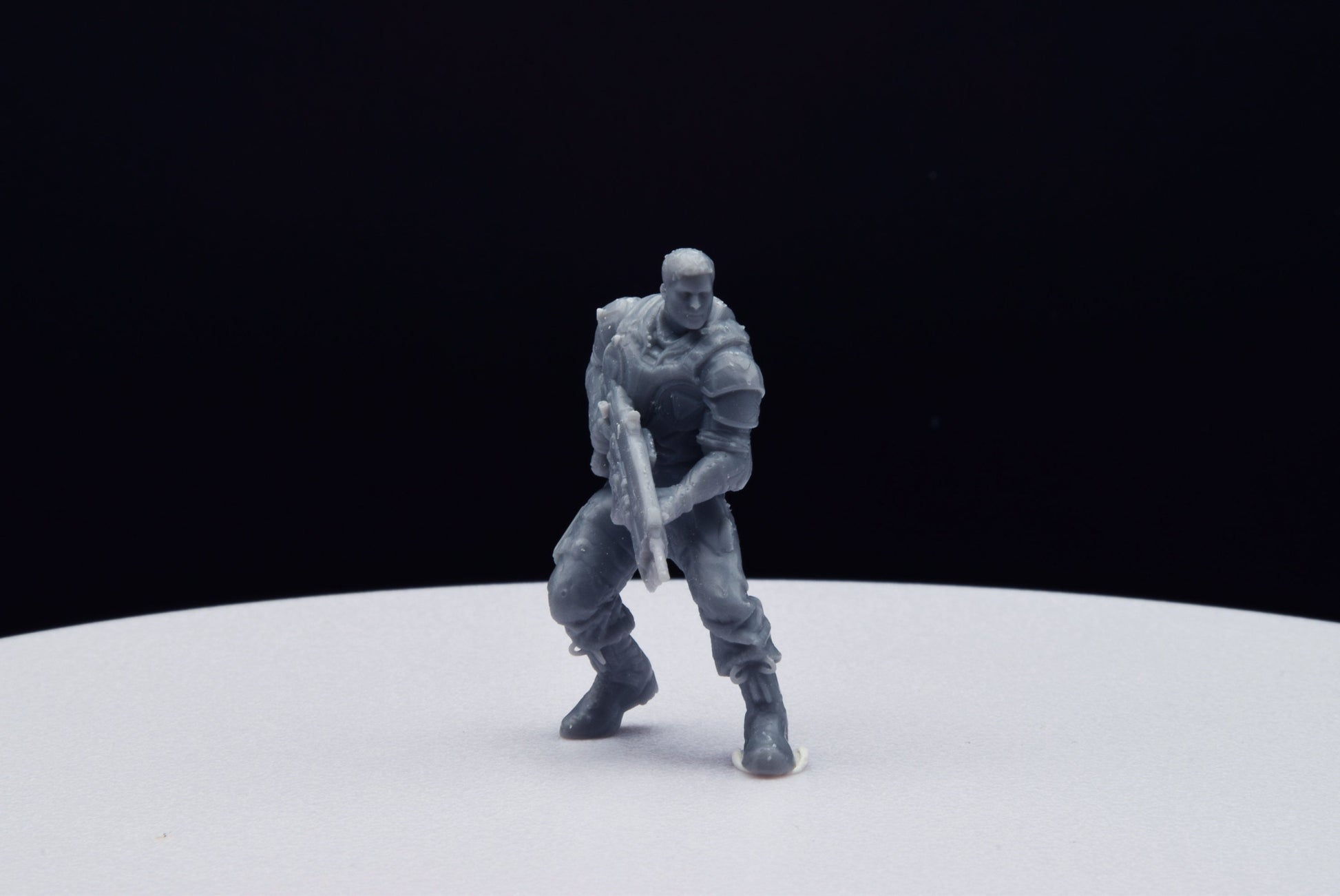 Gears Of War COG JD Fenix Ot Miniature - TheSTLSmith - 3D Printed with high quality resin for Skirmish/D&D games