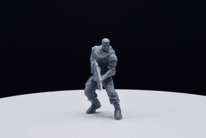 Gears Of War COG JD Fenix Ot Miniature - TheSTLSmith - 3D Printed with high quality resin for Skirmish/D&D games