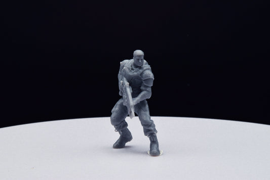 Gears Of War COG JD Fenix Ot Miniature - TheSTLSmith - 3D Printed with high quality resin for Skirmish/D&D games