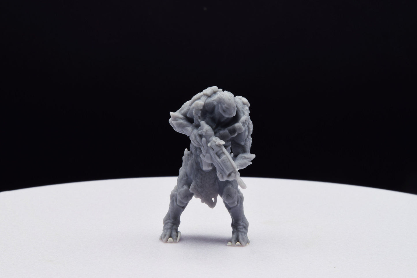 Gears Of War Swarm Drone Rifle [4] Miniature - TheSTLSmith - 3D Printed with high quality resin for Skirmish/D&D games