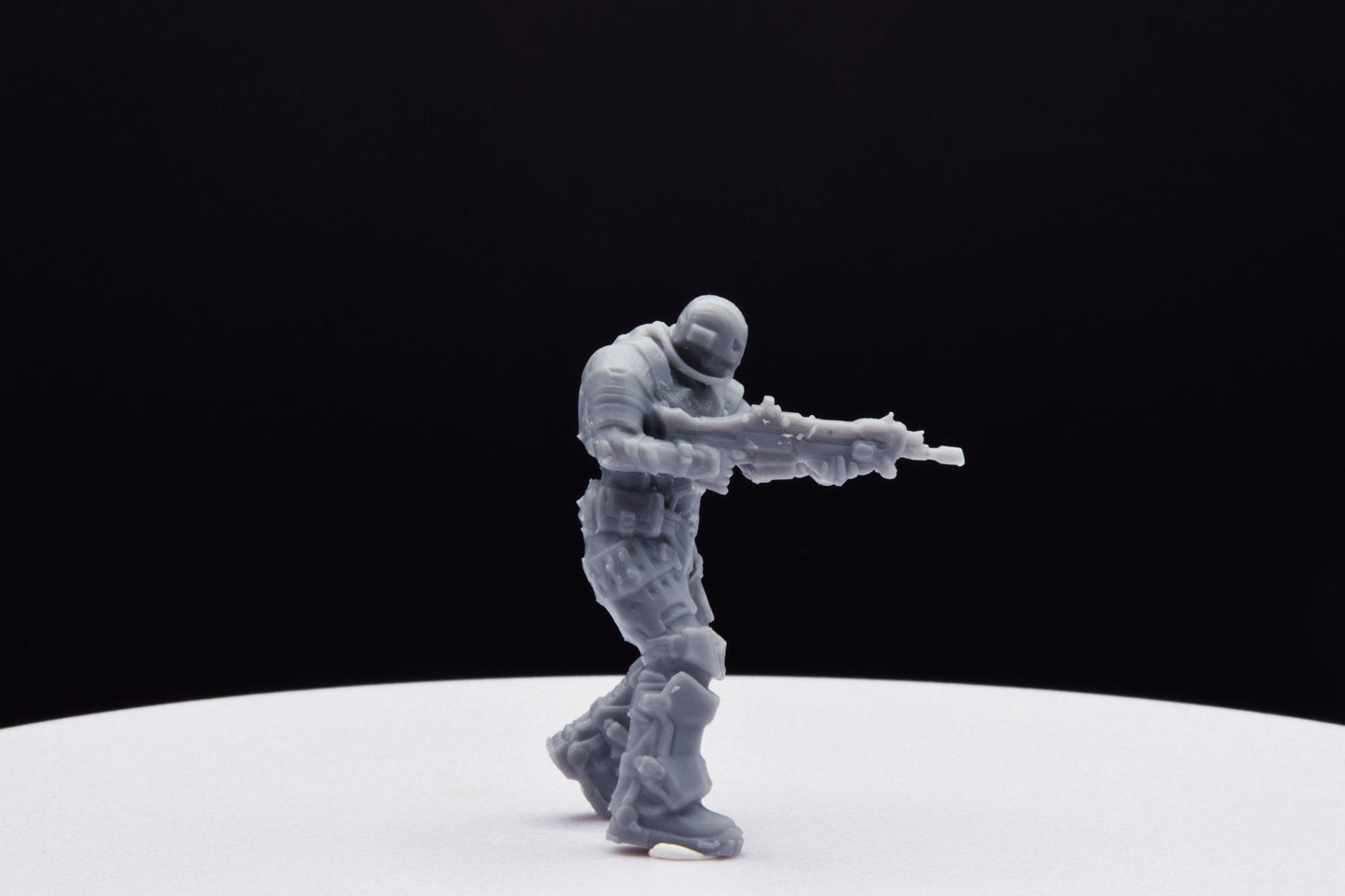 Gears Of War UIR Soldier Male [4] Miniature - TheSTLSmith - 3D Printed with high quality resin for Skirmish/D&D games