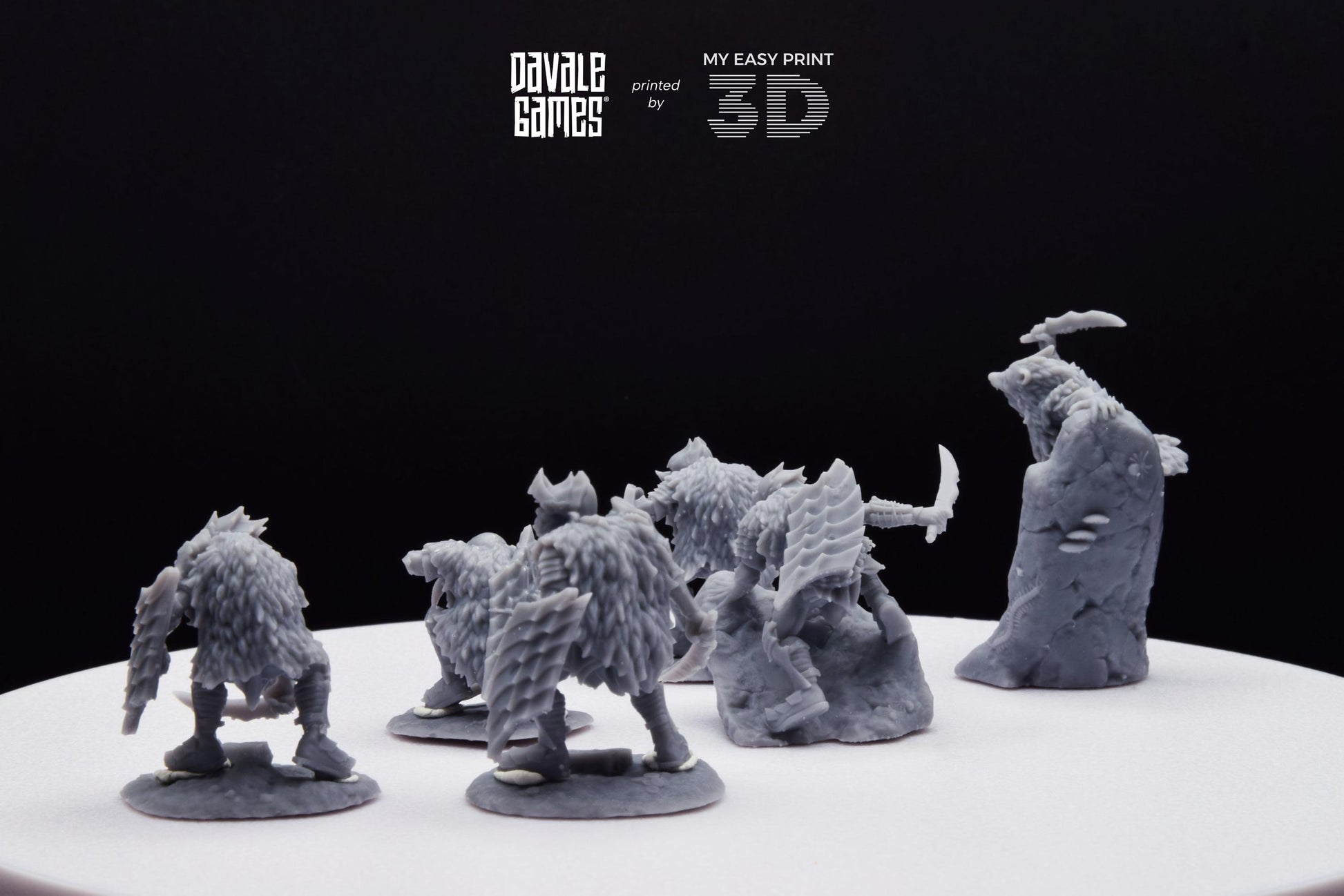 Beast Tamers - Goblins of the cave - Davale Games - 3D Printed with high quality resin for LOTR/D&D games