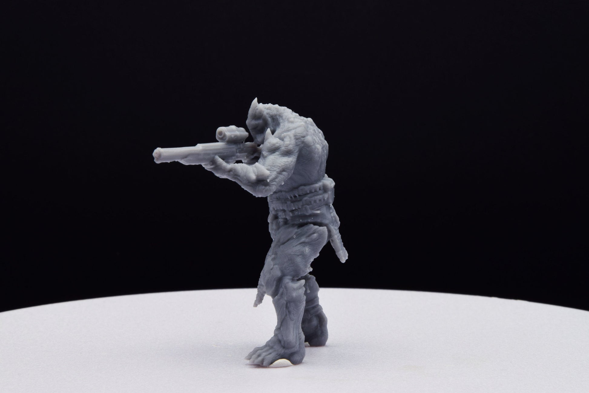 Gears Of War Swarm Sniper Ot Miniature - TheSTLSmith - 3D Printed with high quality resin for Skirmish/D&D games