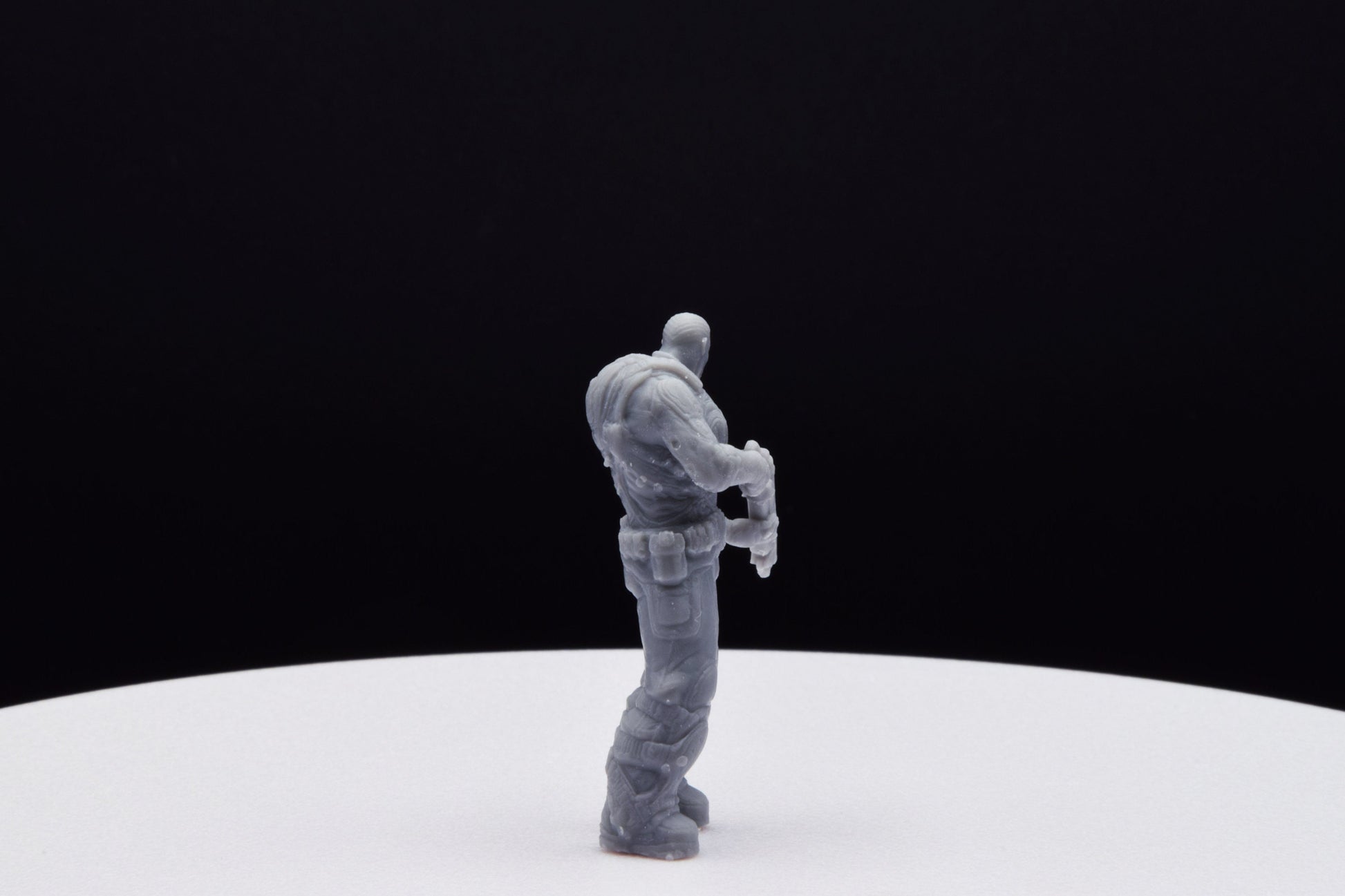 Gears Of War Jace Stratton Ot Miniature - TheSTLSmith - 3D Printed with high quality resin for Skirmish/D&D games