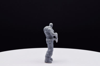 Gears Of War Jace Stratton Ot Miniature - TheSTLSmith - 3D Printed with high quality resin for Skirmish/D&D games