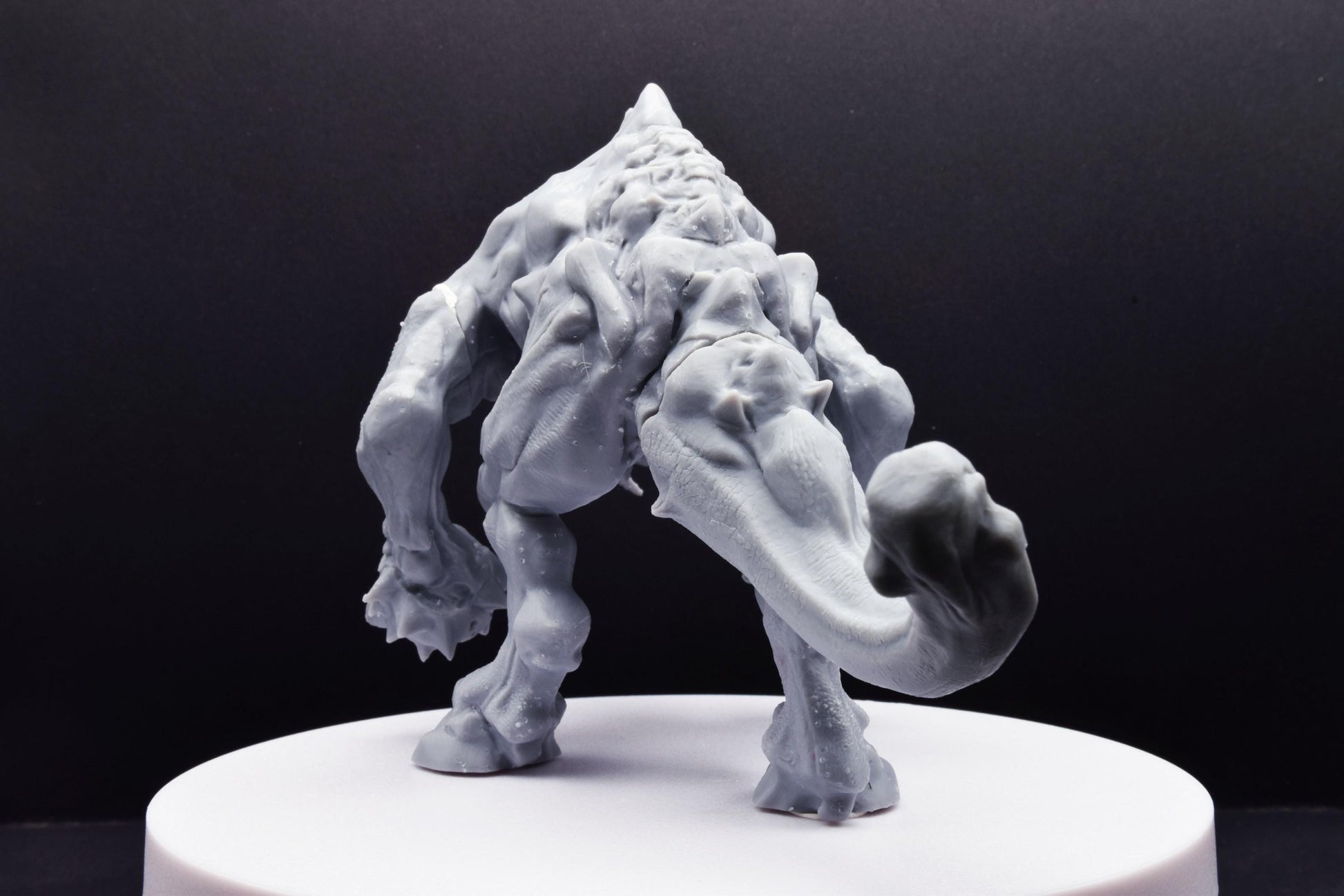 Doom Hell Guardian Miniature - Fanmade - TheSTLSmith - 3D Printed with high quality resin for Skirmish/D&D games
