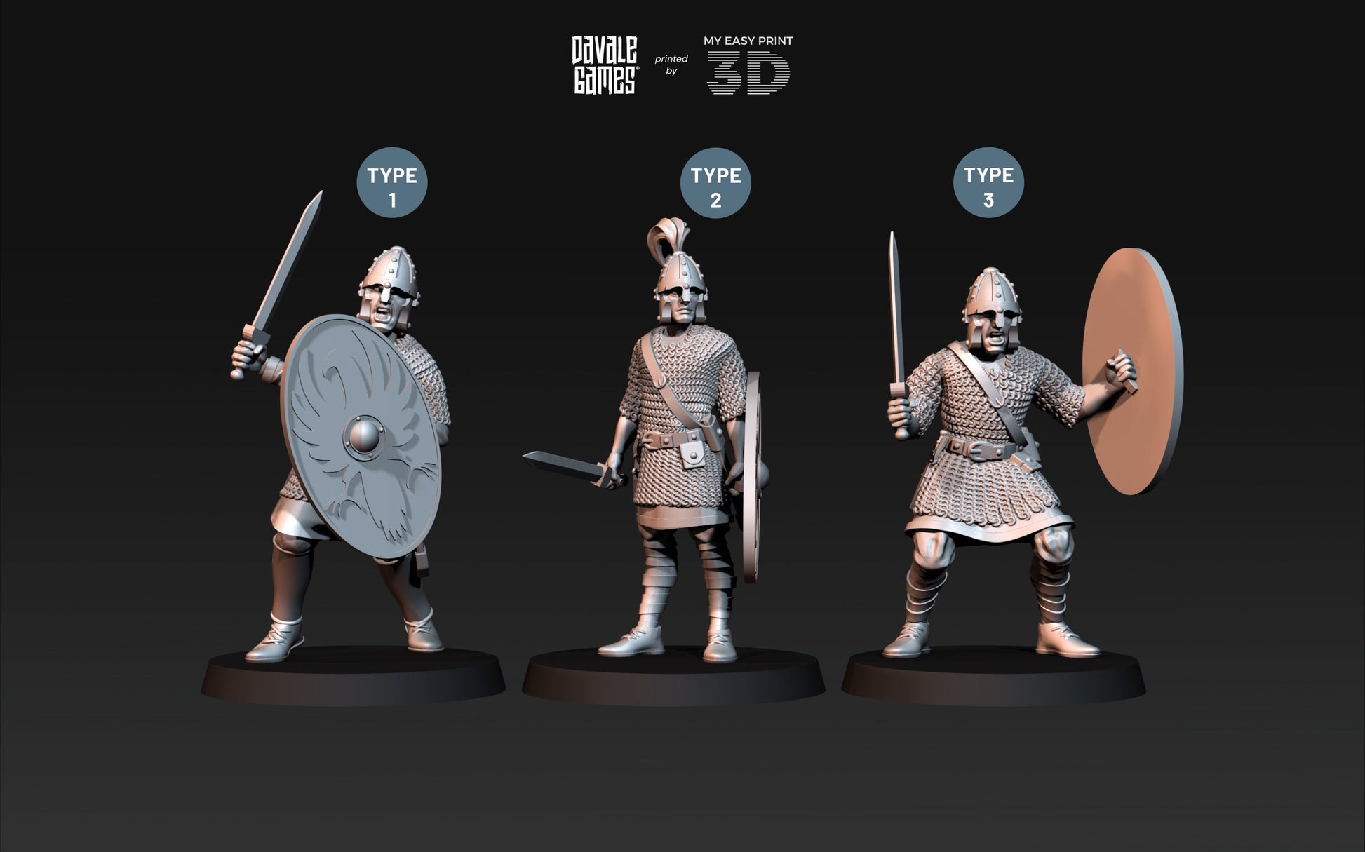 Roman Soldiers with Armour - Davale Games - Historical games