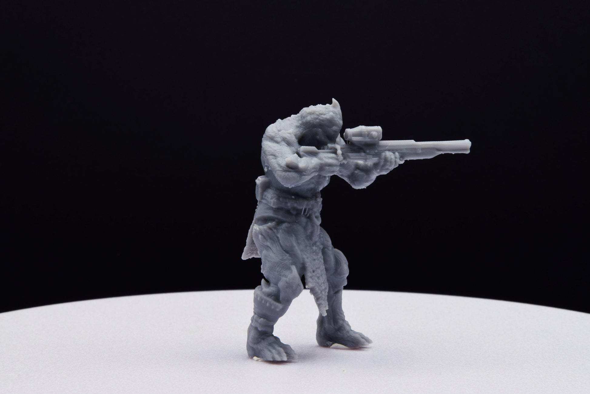 Gears Of War Swarm Sniper Ot Miniature - TheSTLSmith - 3D Printed with high quality resin for Skirmish/D&D games
