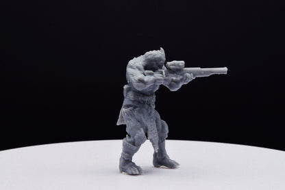 Gears Of War Swarm Sniper Ot Miniature - TheSTLSmith - 3D Printed with high quality resin for Skirmish/D&D games