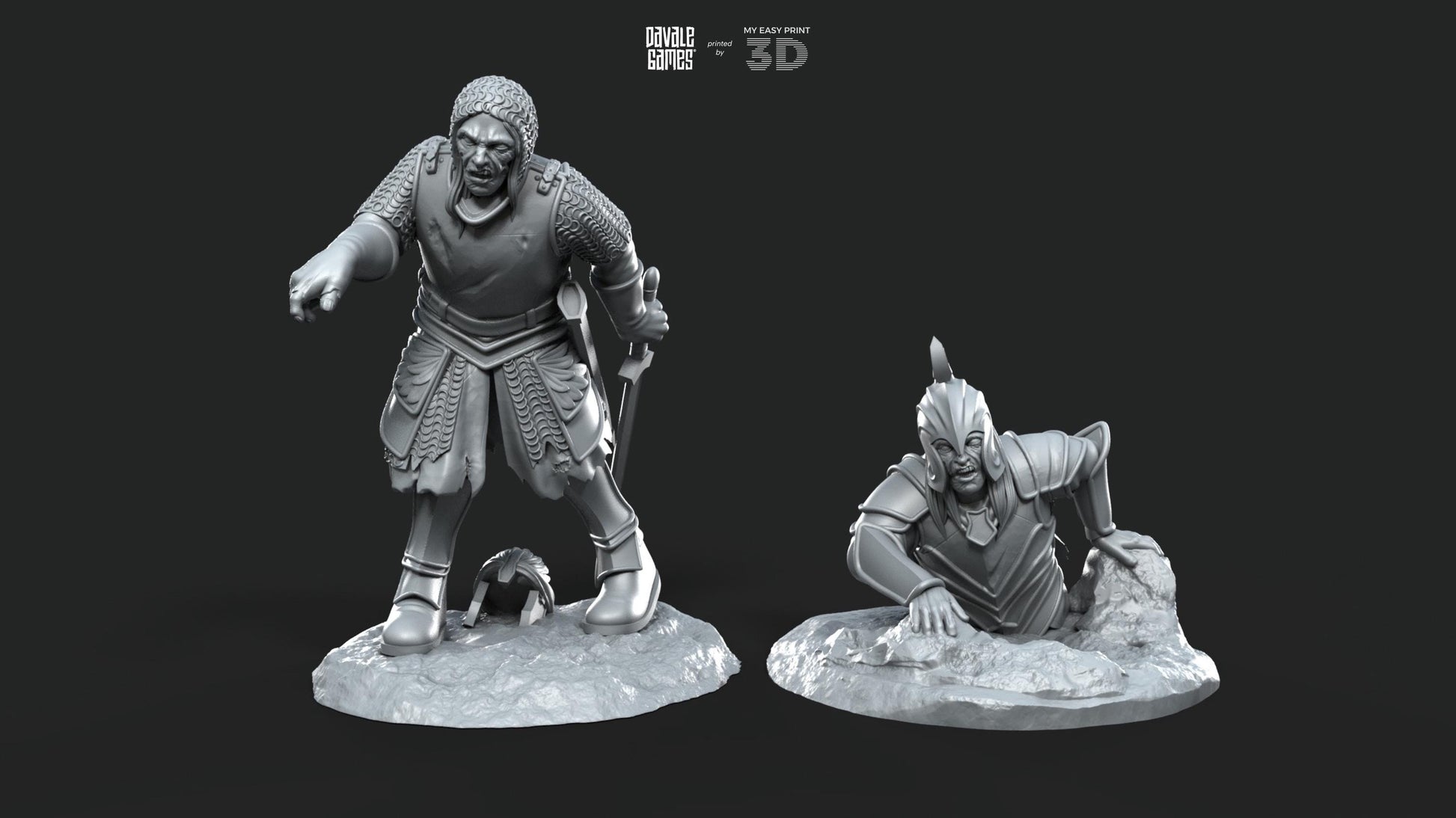 Spirits - Davale Games - 3D Printed with high quality resin for LOTR/D&D games