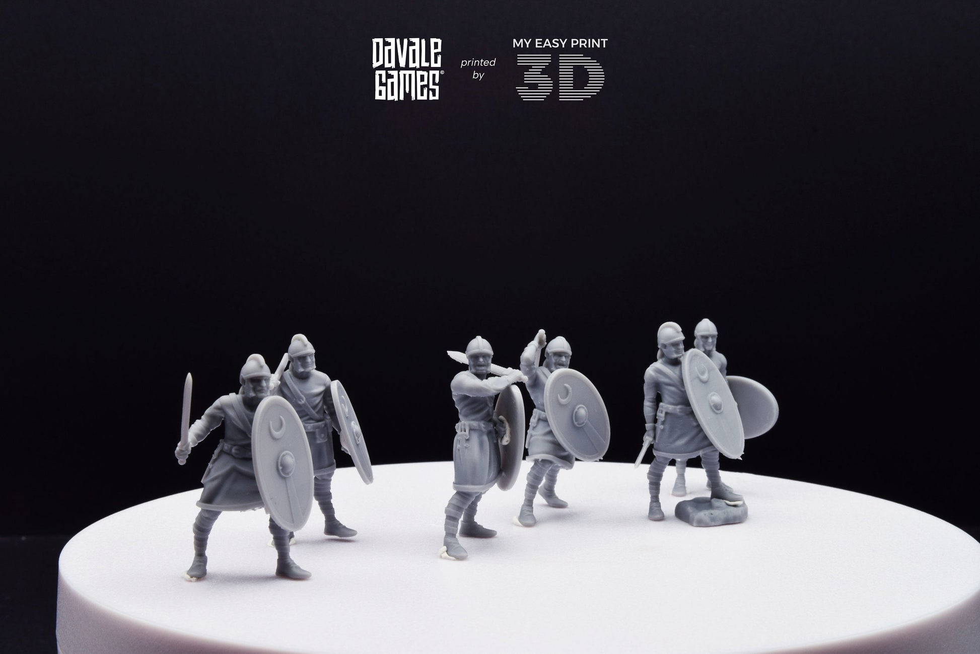 Roman Soldiers without Armour - Davale Games - Historical games - 3D Printed with high quality resin