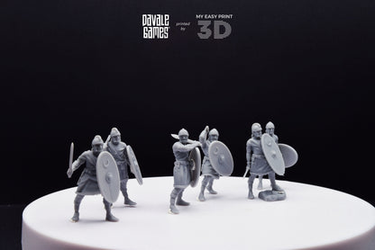 Roman Soldiers without Armour - Davale Games - Historical games - 3D Printed with high quality resin