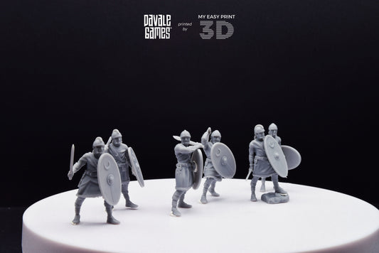 Roman Soldiers without Armour - Davale Games - Historical games - 3D Printed with high quality resin