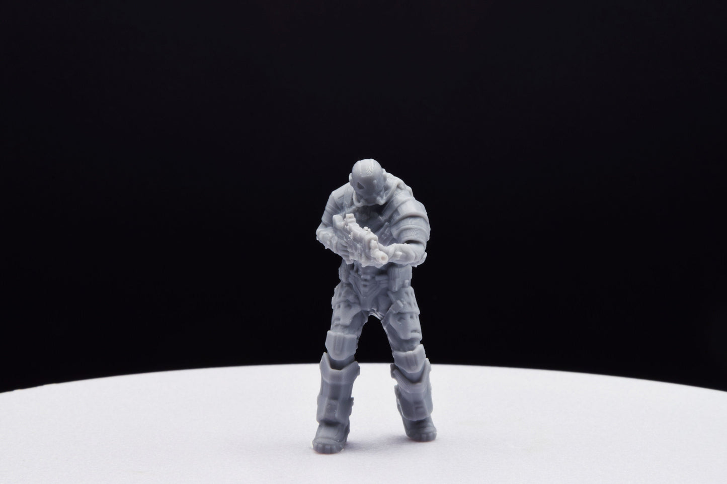Gears Of War UIR Soldier Male [4] Miniature - TheSTLSmith - 3D Printed with high quality resin for Skirmish/D&D games