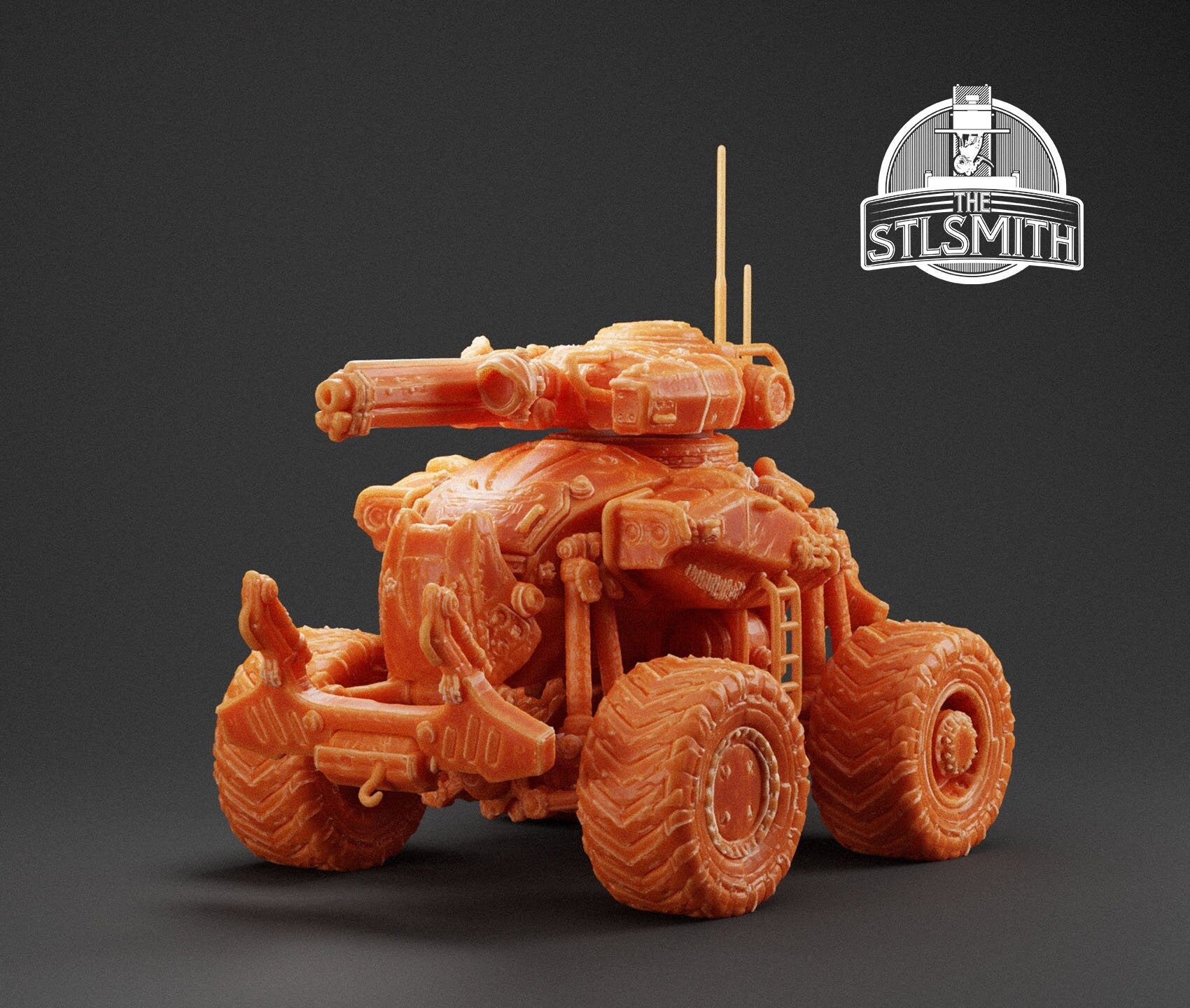 Gears Of War COG Centaur Ot Miniature - TheSTLSmith - 3D Printed with high quality resin for Skirmish/D&D games