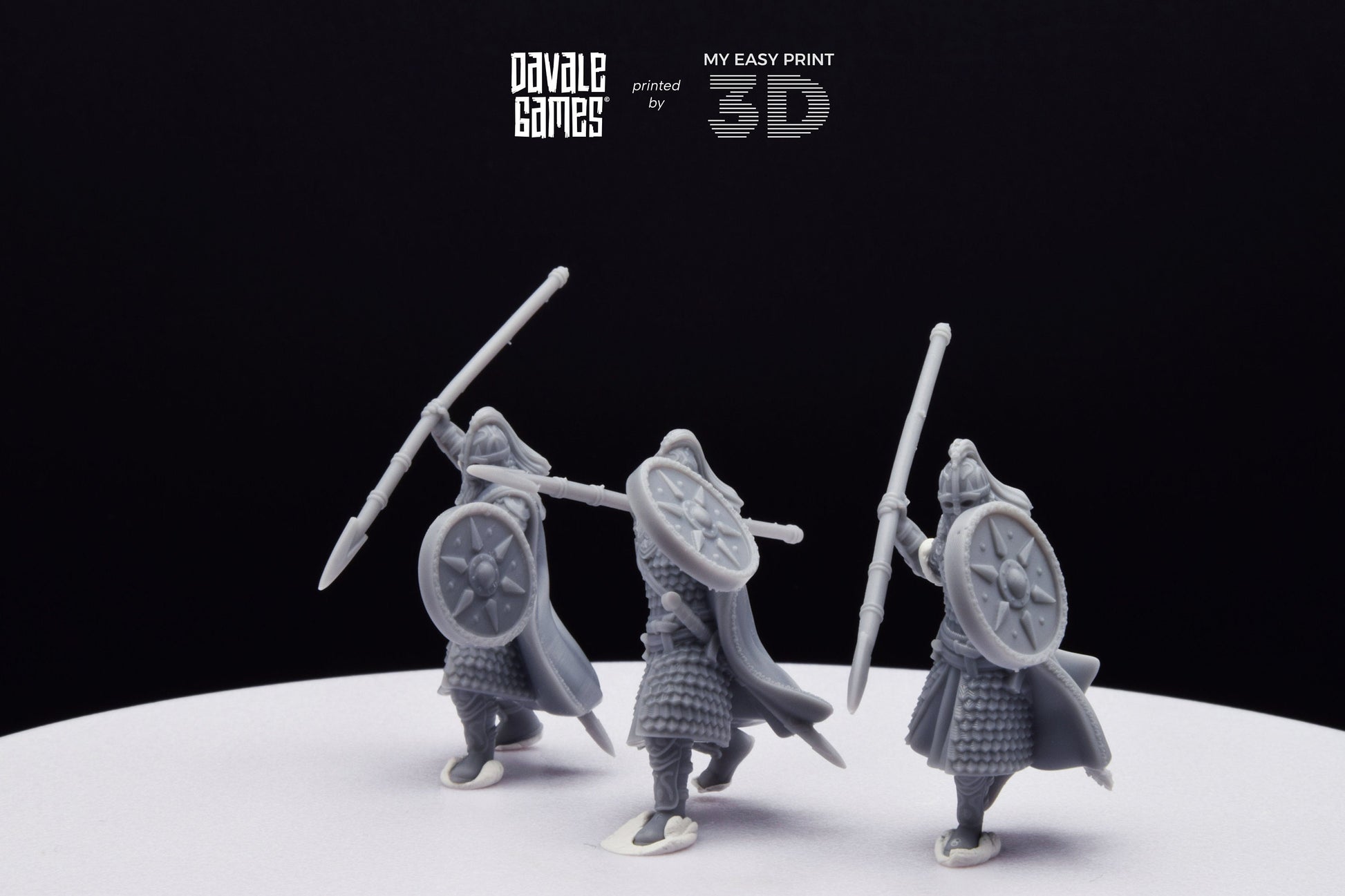 West Human Royal Guard - Foot - Davale Games - 3D Printed with high quality resin for LOTR/D&D games
