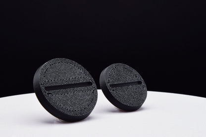 Slotted Round Bases for Miniatures - 20mm 25mm 28.5mm 30mm 32mm - 3D Printed with high quality PLA+ for Tabletop Games/Wargames/D&D games