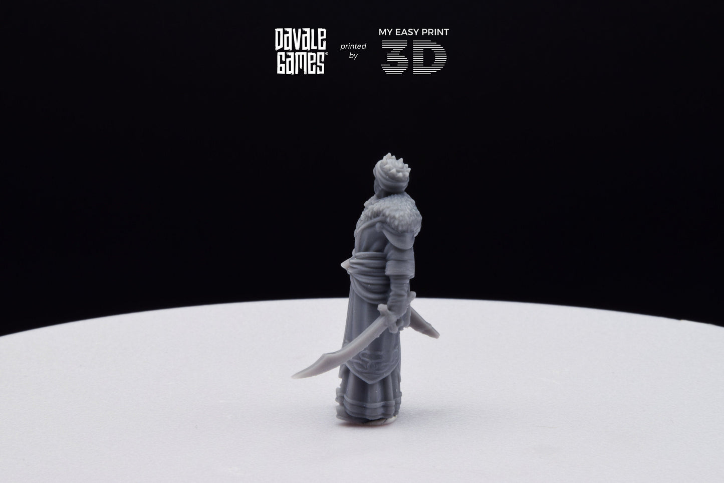 King of Snakes - Davale Games - 3D Printed with high quality resin for LOTR/D&D games