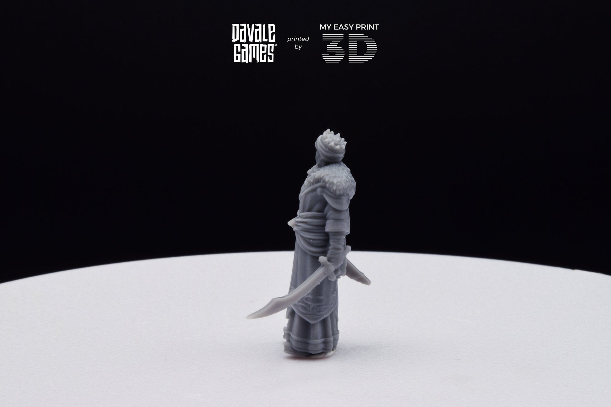 King of Snakes - Davale Games - 3D Printed with high quality resin for LOTR/D&D games