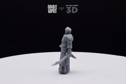 King of Snakes - Davale Games - 3D Printed with high quality resin for LOTR/D&D games
