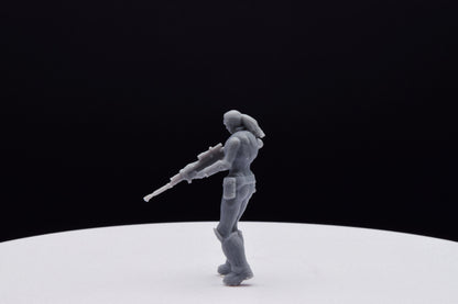 Gears Of War Sofia Hendrik Ot Miniature - TheSTLSmith - 3D Printed with high quality resin for Skirmish/D&D games