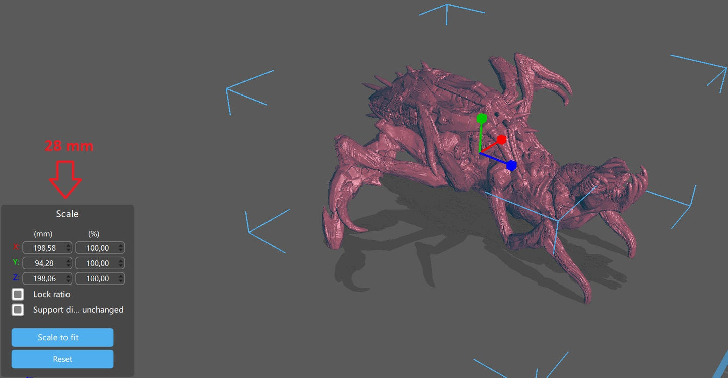 Gears Of War Seeder Ot Miniature - TheSTLSmith - 3D Printed with high quality resin for Skirmish/D&D games