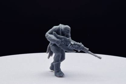 Gears Of War Breacher Ot Miniature - TheSTLSmith - 3D Printed with high quality resin for Skirmish/D&D games