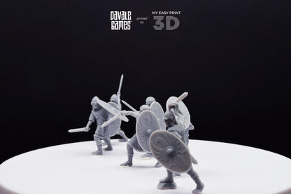 Roman Soldiers with Sword - Davale Games - Historical games - 3D Printed with high quality resin