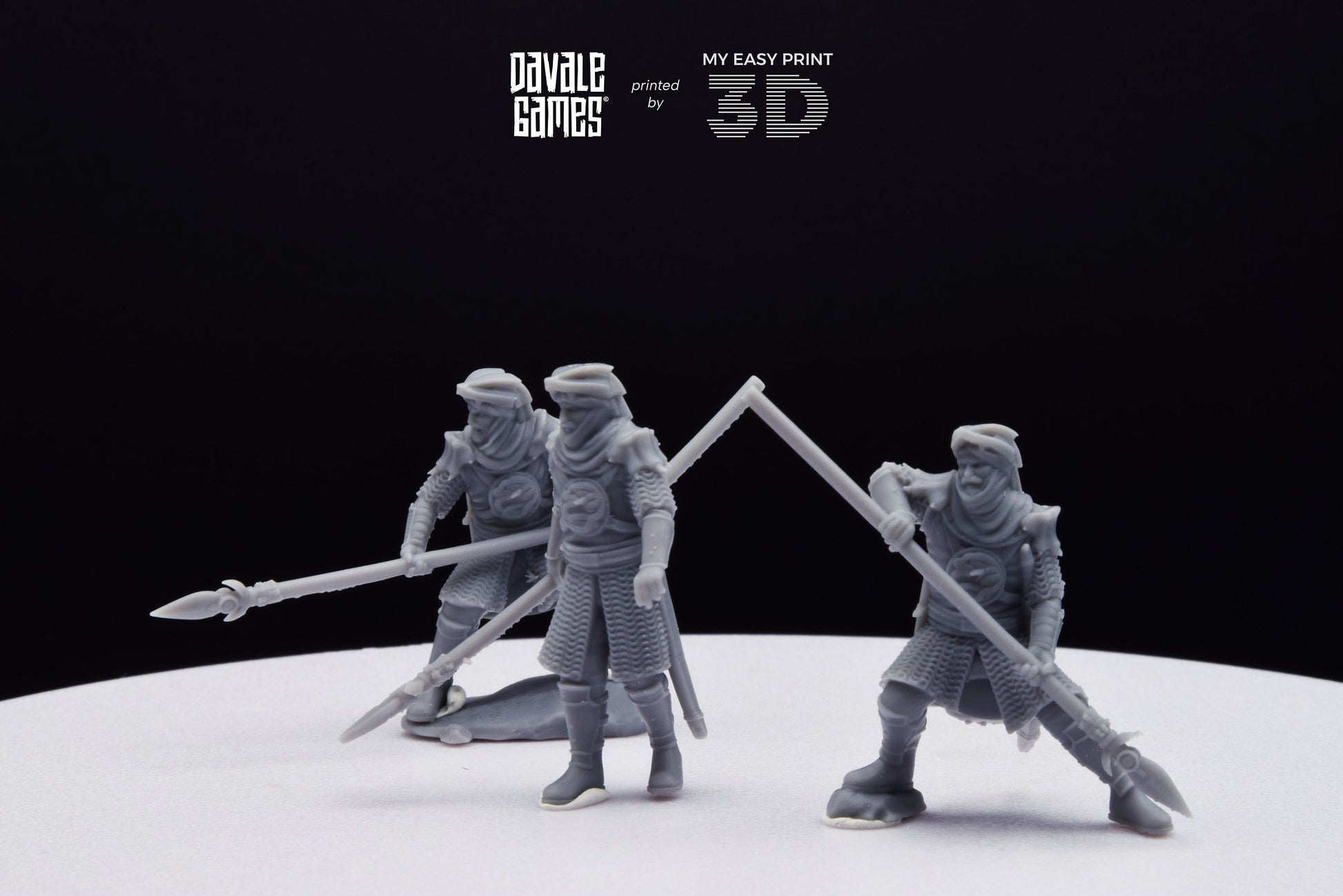Snake Rider - Davale Games - 3D Printed with high quality resin for LOTR/D&D games