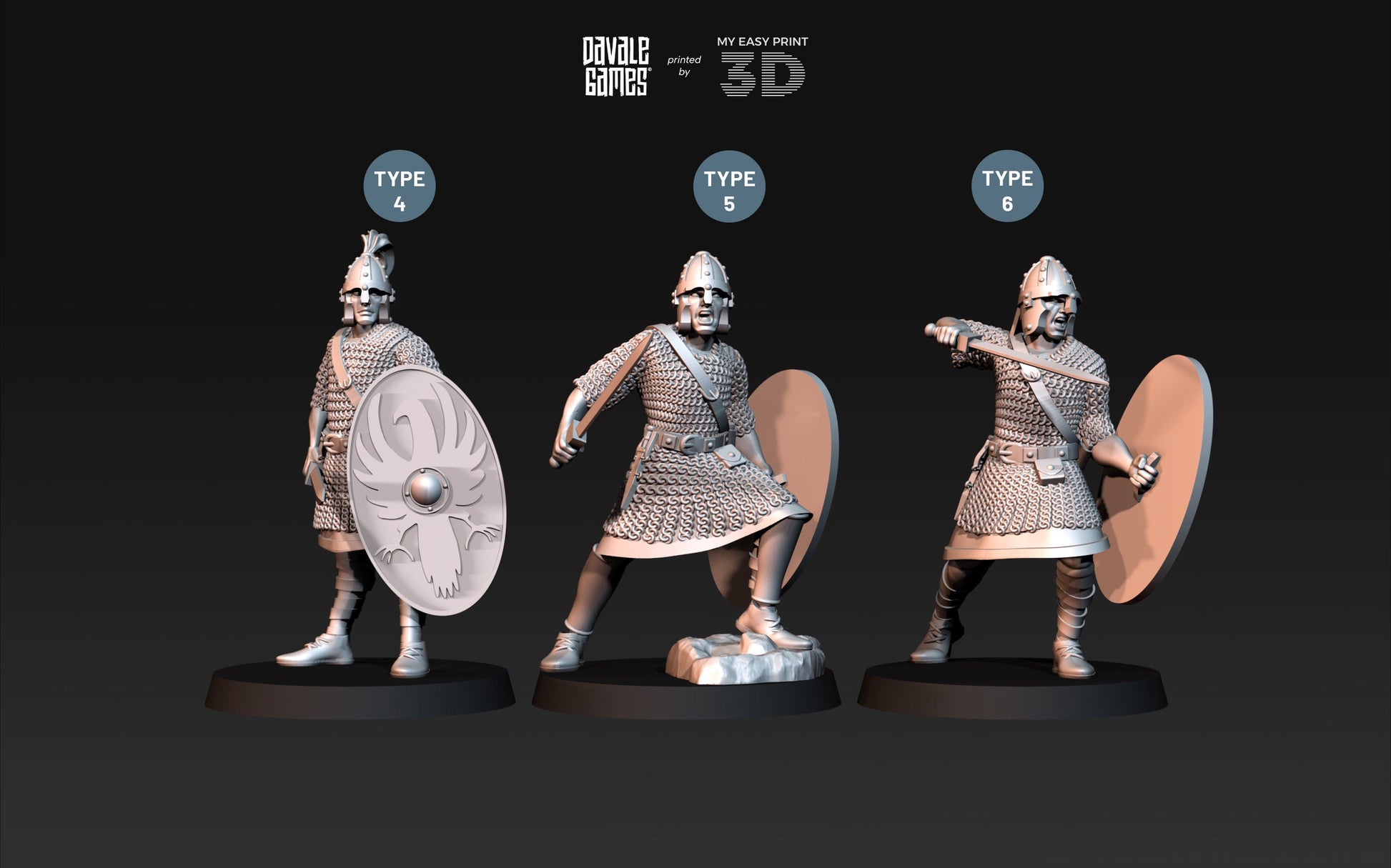 Roman Soldiers with Armour - Davale Games - Historical games