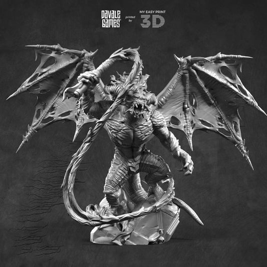 Ancient Demon of the Cave - Goblins of the cave - Davale Games - 3D Printed with high quality resin for LOTR/D&D games