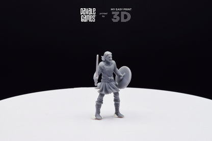 Ostrogoths on foot - Davale Games - Historical games - 3D Printed with high quality resin
