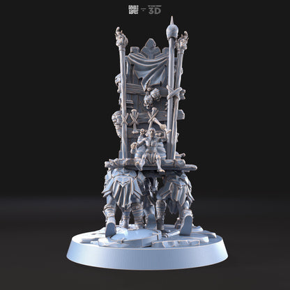 Gruluk the Big King of the Cave - Goblins of the cave - Davale Games - 3D Printed with high quality resin for LOTR/D&D games