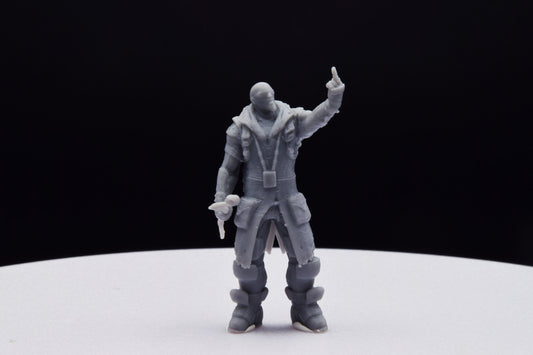 Gears Of War Aaron Griffin Ot Miniature - TheSTLSmith - 3D Printed with high quality resin for Skirmish/D&D games