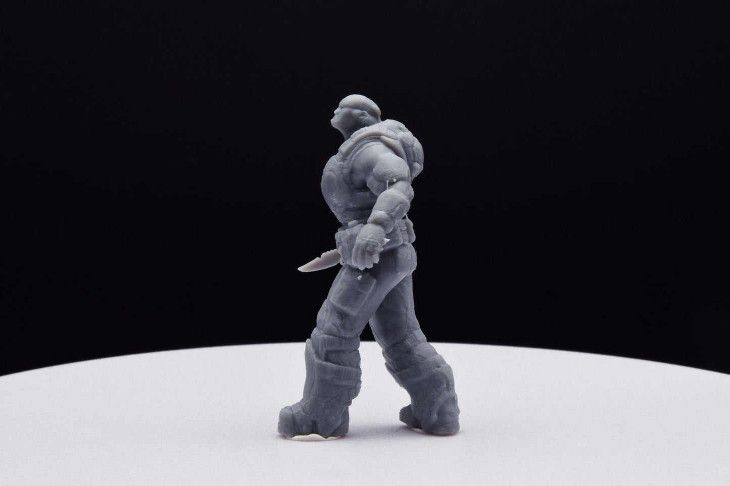 Gears Of War Marcus Fenix Summer Ot Miniature - TheSTLSmith - 3D Printed with high quality resin for Skirmish/D&D games