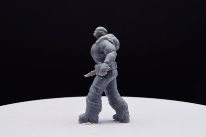 Gears Of War Marcus Fenix Summer Ot Miniature - TheSTLSmith - 3D Printed with high quality resin for Skirmish/D&D games