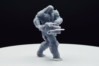 Gears Of War Swarm Scion Buzzkill Ot Miniature - TheSTLSmith - 3D Printed with high quality resin for Skirmish/D&D games