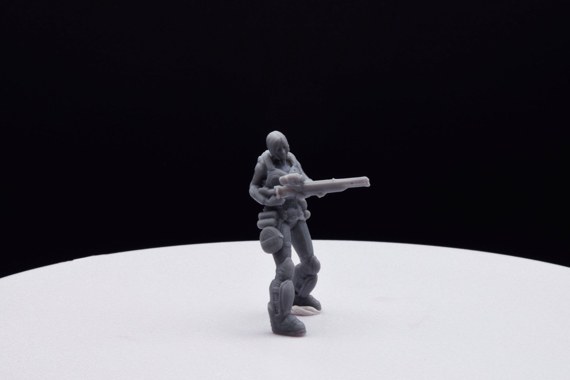 Gears Of War Anya Stroud Summer Ot Miniature - TheSTLSmith - 3D Printed with high quality resin for Skirmish/D&D games