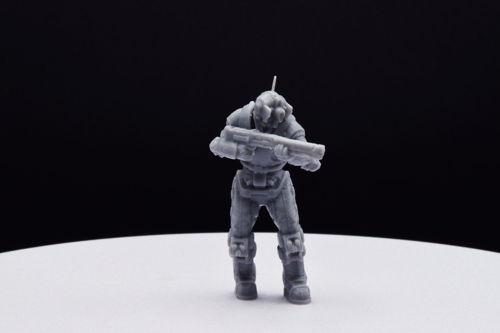 Gears Of War DeeBee Deadeye Miniature - TheSTLSmith - 3D Printed with high quality resin for Skirmish/D&D games