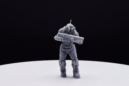 Gears Of War DeeBee Deadeye Miniature - TheSTLSmith - 3D Printed with high quality resin for Skirmish/D&D games