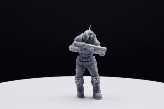 Gears Of War DeeBee Deadeye Miniature - TheSTLSmith - 3D Printed with high quality resin for Skirmish/D&D games