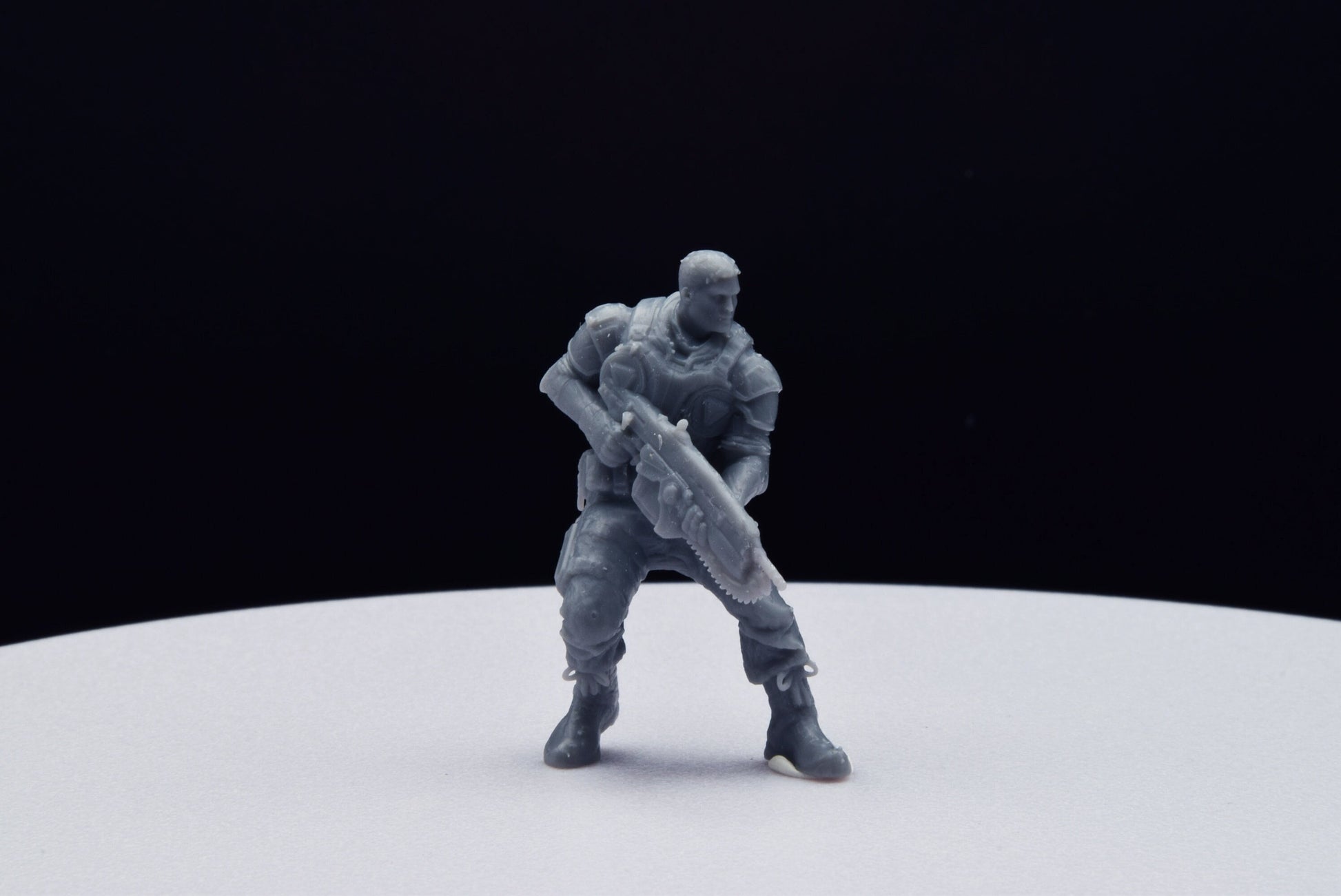 Gears Of War COG JD Fenix Ot Miniature - TheSTLSmith - 3D Printed with high quality resin for Skirmish/D&D games