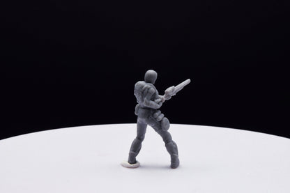 Gears Of War Anya Stroud Summer Ot Miniature - TheSTLSmith - 3D Printed with high quality resin for Skirmish/D&D games