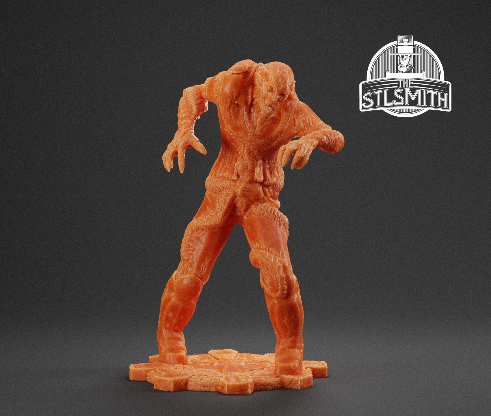 Gears Of War Lambent Former Male Ot Miniature - TheSTLSmith - 3D Printed with high quality resin for Skirmish/D&D games