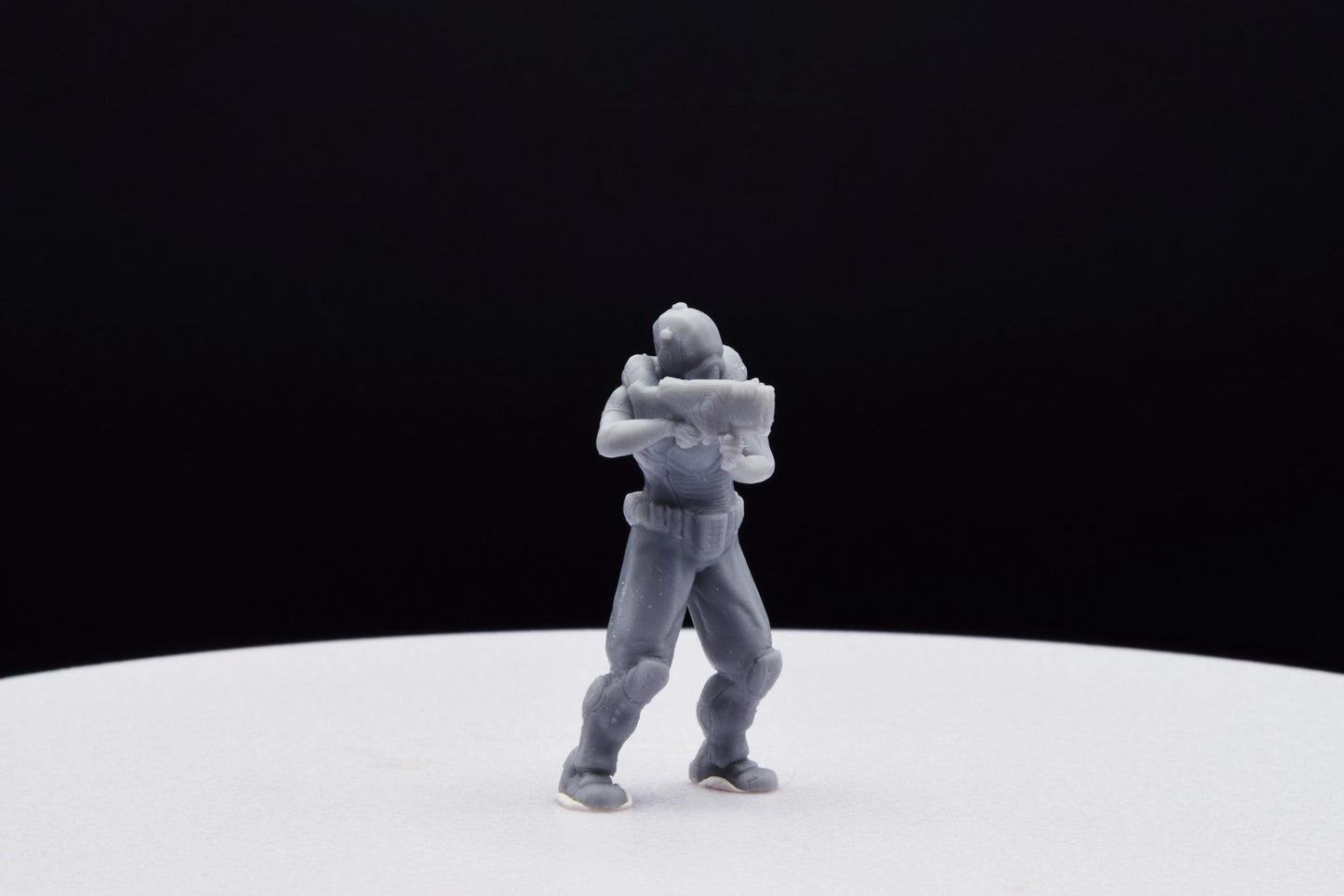 Doom UAC Marine 02 Miniature - Fanmade - TheSTLSmith - 3D Printed with high quality resin for Skirmish/D&D games