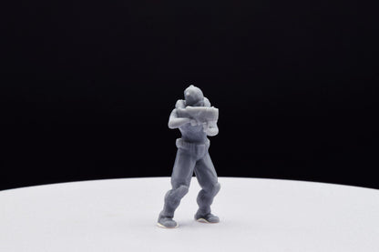 Doom UAC Marine 02 Miniature - Fanmade - TheSTLSmith - 3D Printed with high quality resin for Skirmish/D&D games